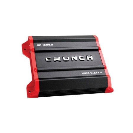 CRUNCH Crunch GP1500.2 1500W 2 Channel Subwoofer Car Audio Amplifier GP1500.2